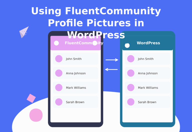 Using FluentCommunity Profile Pictures in WordPress User Profiles!